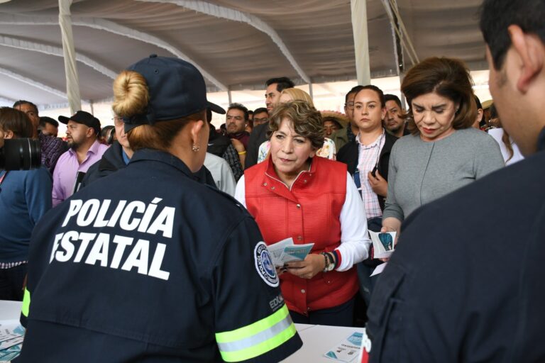 Gobernadora Delfina Gómez lanza feria de paz y desarme en Tultitlán