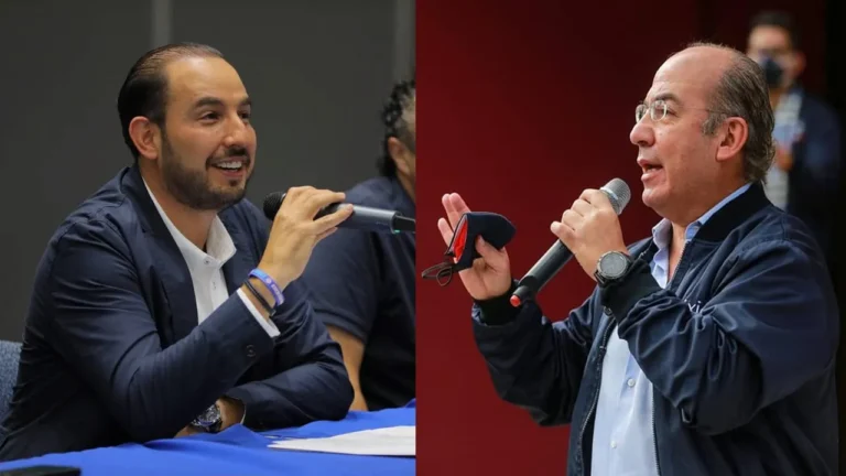 Oposición se fractura, Marko Cortés y Felipe Calderón intercambian reclamos