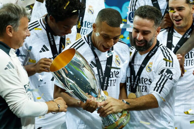 Real Madrid se consagra campeón de la Supercopa de Europa 2024, alcanzando un récord histórico