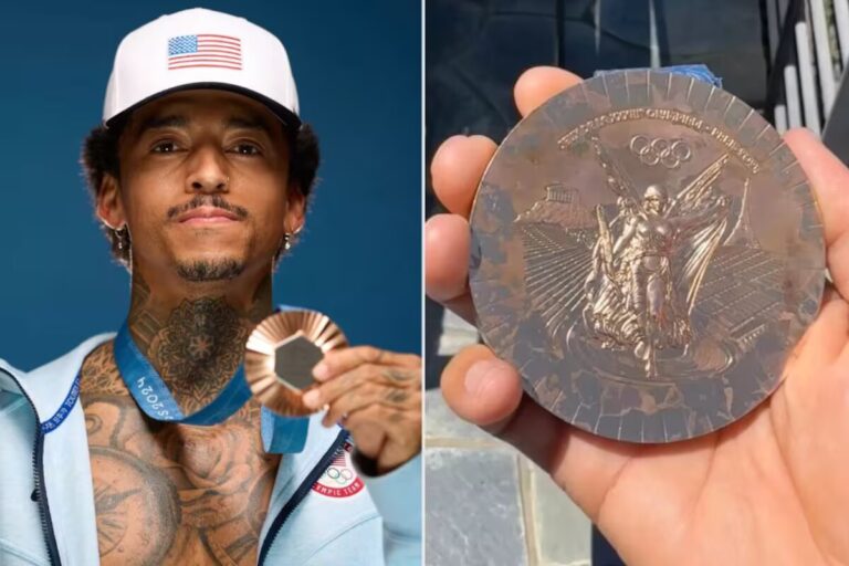 Nyjah Huston critica la calidad de su medalla de bronce obtenida en los Juegos Olímpicos de París 2024