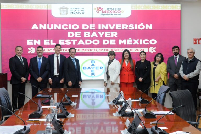 Anuncian inversión millonaria en el Estado de México con la creación de más de 11 mil empleos
