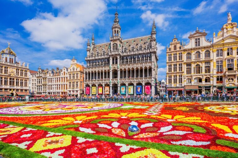 La Alfombra de flores de Bruselas vuelve con un espectacular diseño 