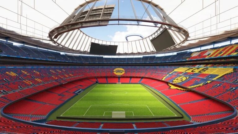 El Barcelona presume el espectacular mirador del renovado Camp Nou