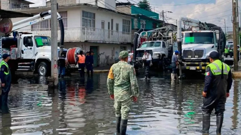 Luego de 30 años sin mantenimiento adecuado, avanza rescate de colector del drenaje en Chalco