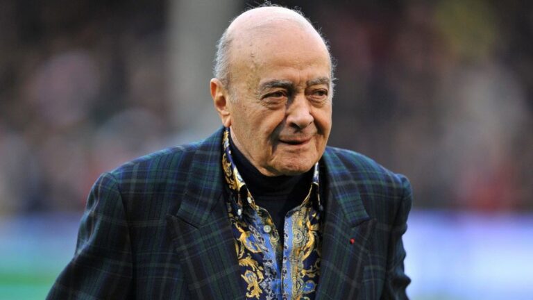 Acusan al fallecido magnate Mohamed Al Fayed de agresiones sexuales