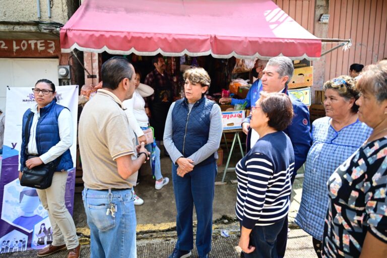 Gobernadora del Edomex garantiza apoyo integral a comunidades afectadas por deslaves y lluvias