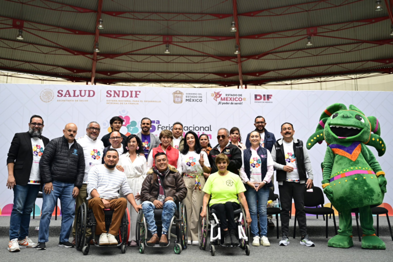 Delfina Gómez Inaugura la Quinta Feria Nacional por la Inclusión en el Estado de México