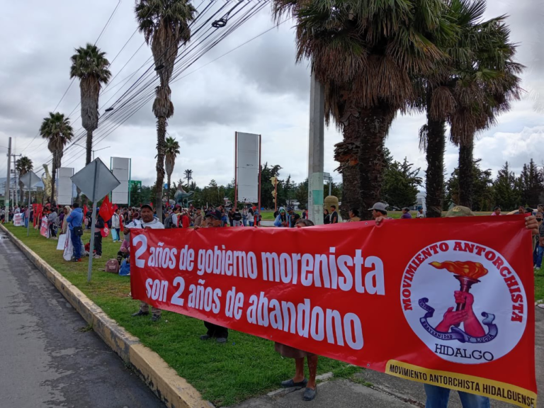 Represión en Pachuca: Gases y Balas de Goma Contra Trabajadores Judiciales