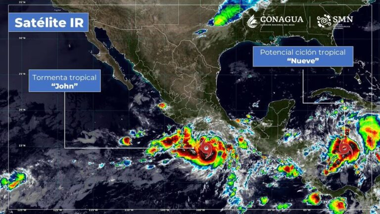 En medio de alerta máxima en México, huracán John se degradó a tormenta tras impactar Guerrero