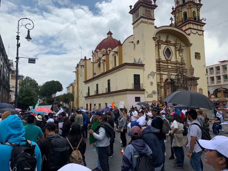 Siguen las manifestaciones mientras se busca aprobar la Reforma Judicial en el Congreso del Edomex