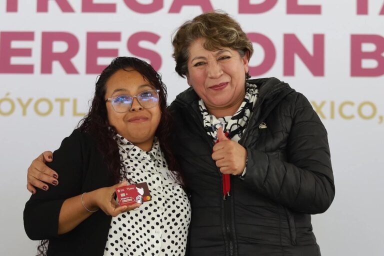 Programa insignia de la gobernadora Delfina Gómez cerrará el año beneficiando a 650 mil mujeres