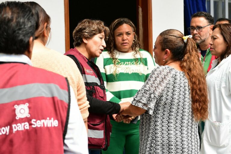 “No nos vamos de Chalco hasta resolver”: afirma la Gobernadora Delfina Gómez