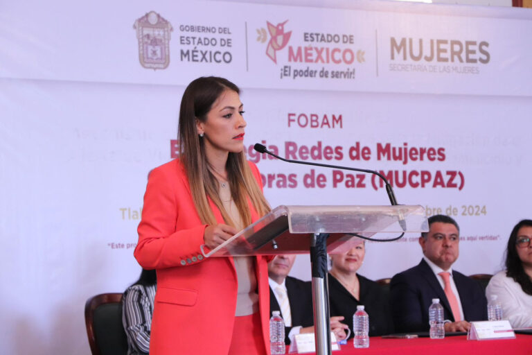 EdoMéx lanza Red de Mujeres Constructoras de Paz para combatir violencia de género