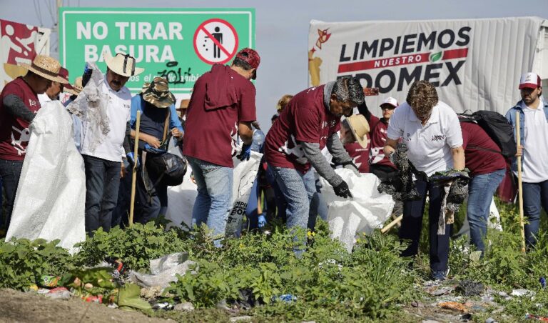 Exitosa participación de escuelas en jornada «Limpiemos Nuestro EdoMéx»