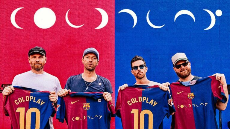 Barcelona sorprende con camiseta especial de Coldplay para el clásico ante el Real Madrid