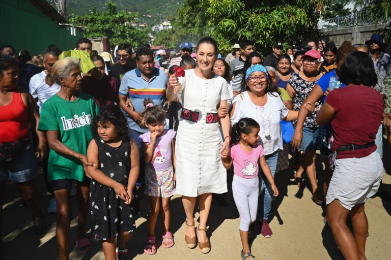 Inicia recuperación en Guerrero y Oaxaca, la Presidenta da por terminada la emergencia tras el impacto del huracán «John»