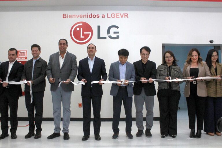 LG Electronics inaugura planta automotriz en Coahuila con inversión de 1,200 MDP
