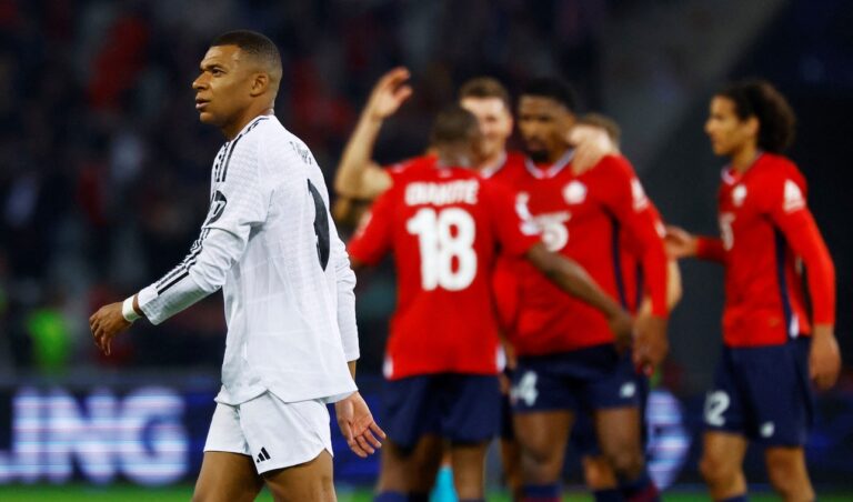 Derrota del Real Madrid ante Lille en la Champions League 2024/25