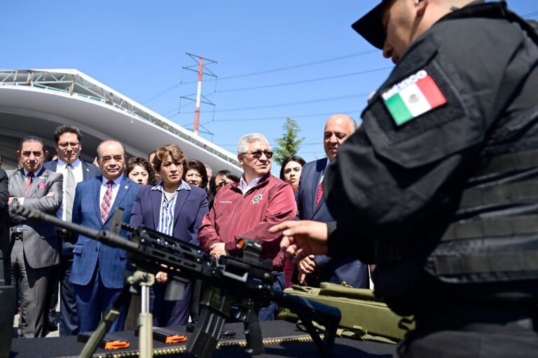 Delfina Gómez refuerza estrategia de seguridad con apoyo de la Marina