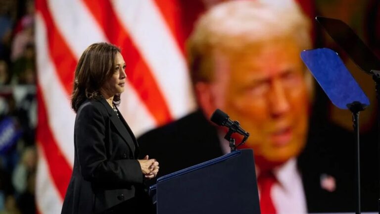Harris: Trump busca poder sin control y representa un riesgo para Estados Unidos