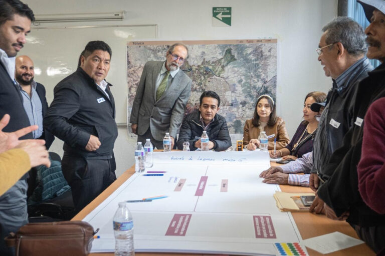 Amplia convocatoria del taller del programa hídrico integral mexiquense