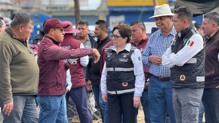 Concluyen obras en el Colector Solidaridad y cárcamos para mitigar riesgos de inundaciones en Chalco