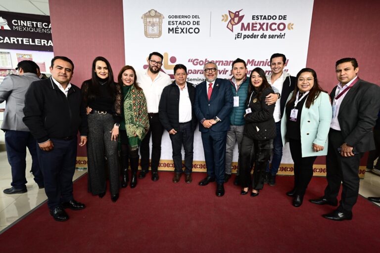 Fortalecen Gobernanza Municipal en el Edomex con primer seminario estatal