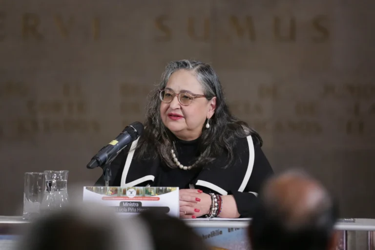 Ministra Norma Piña asegura: «Poder Judicial ha demostrado entereza pese a calumnias»