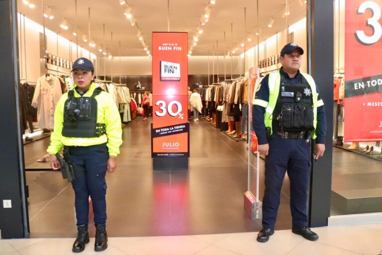 Operativo especial de seguridad en el Estado de México por el Buen Fin