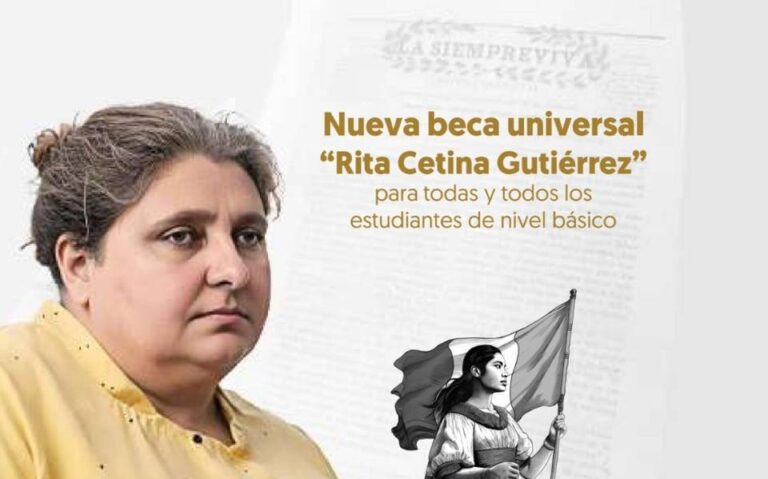 Beca Rita Cetina hoy comienza el registro para estudiantes de secundaria 