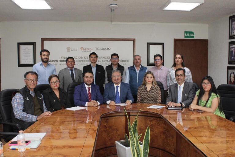 Nuevo modelo de inspección laboral garantiza condiciones seguras para trabajadores en Edoméx