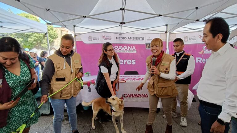 Caravana por el Bienestar Animal en Chalco impulsa el cuidado de mascotas