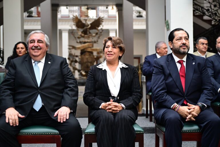 Gobernadora Delfina Gómez resalta avances en la justicia laboral del EdoMéx