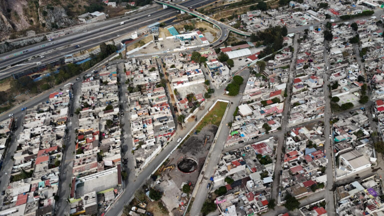 Gobierno del Estado de México acelera obras del Colector Chalco para 2025