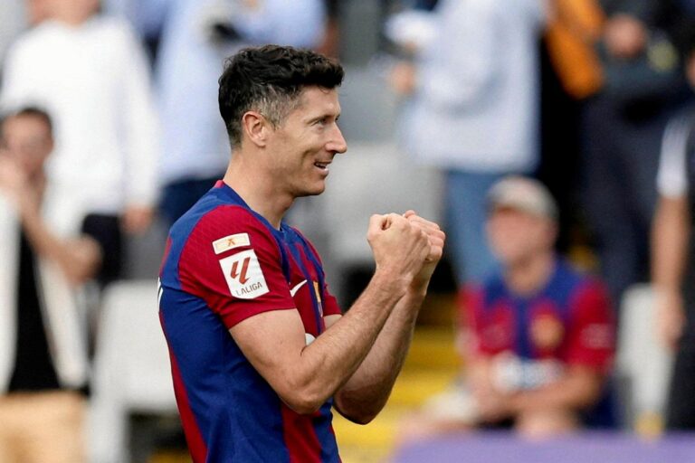 Robert Lewandowski llega a 100 goles en la Champions League y se une a la élite