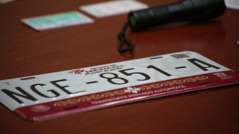 ¡Última llamada! renueva tus placas del Estado de México antes del 31 de diciembre