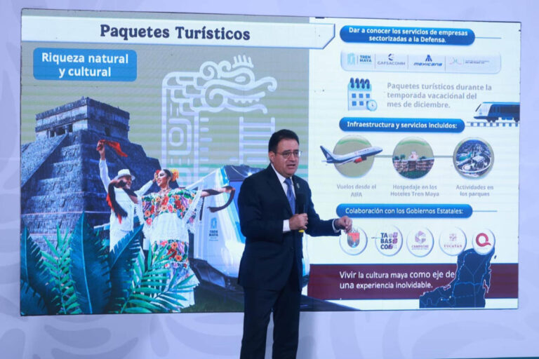 Tren Maya lanza paquetes turísticos con descuentos para fin de año