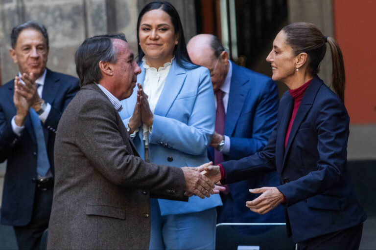 Sheinbaum y Azcárraga reconocen diferencias ideológicas pero coincidencias en favor de los necesitados 