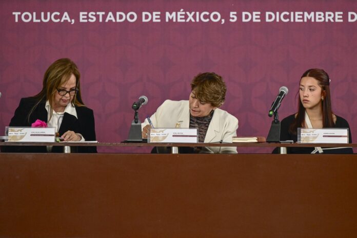 Gobernadora Delfina Gómez firma convenio clave para la Primera Infancia ...