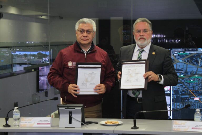 Firman convenio en el Edomex para fortalecer la seguridad en el transporte de carga