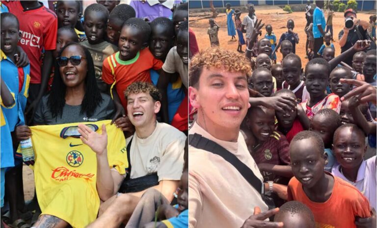 Igor Lichnovsky combina altruismo y fútbol en misión en Uganda