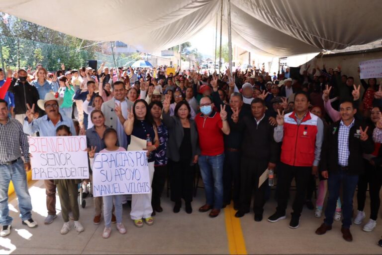 Zinacantepec avanza con obras que transforman comunidades