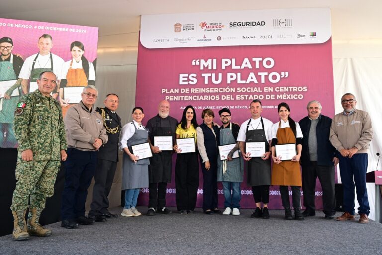 Gobernadora Delfina Gómez impulsa la reinserción social de mujeres con «Mi Plato es tu Plato»