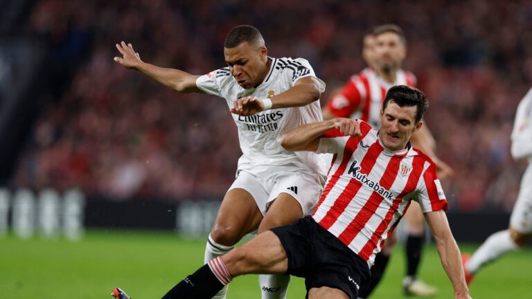Mbappé enfrenta críticas tras penal errado y derrota del Real Madrid