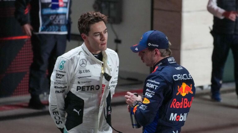George Russell acusa a Verstappen de acoso y comportamiento amenazante previo al GP de Abu Dhabi