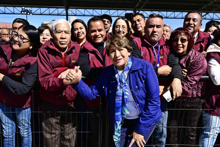 Gobernadora Delfina Gómez impulsa oportunidades laborales con el programa “Camineros del Bienestar”