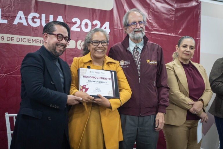 Reconoce Gobierno del Estado de México a los Pioneros del Agua 2024