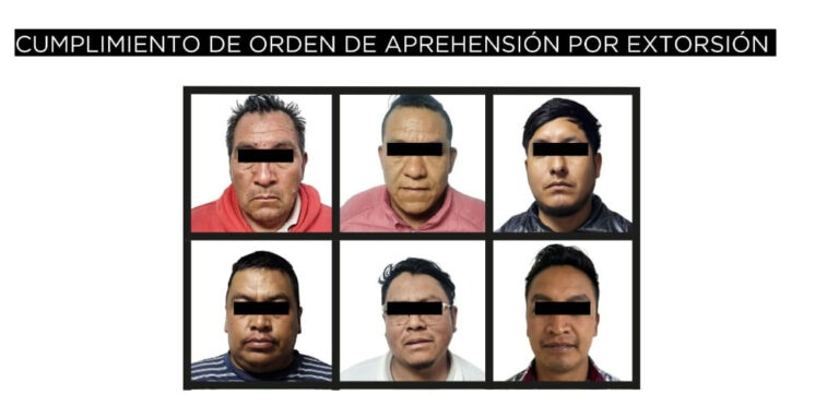 En Almoloya de Juárez, detenidos operadores de taxis, por extorsiones
