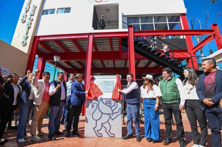 Lerma, EdoMéx inaugura nuevo deportivo para impulsar el bienestar de las familias