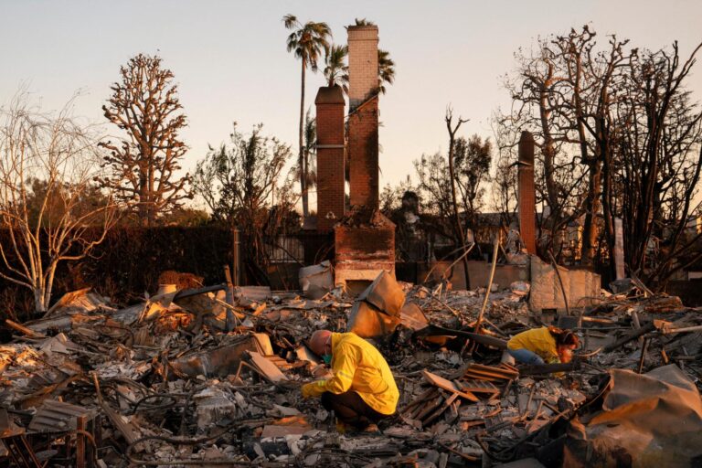 Incendios en Los Ángeles dejan 16 desaparecidos y miles de estructuras devastadas